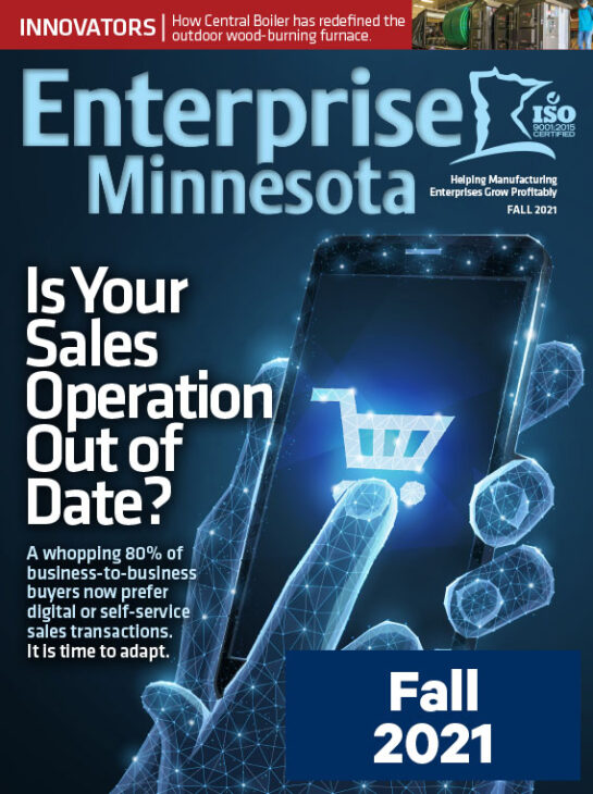 Fall 2021 issue cover - Enterprise Minnesota Magazine