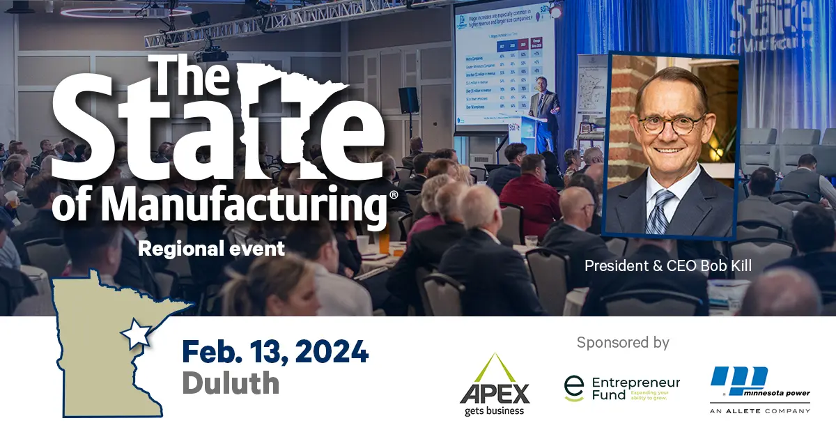 State of Manufacturing 2023 Duluth regional event 
